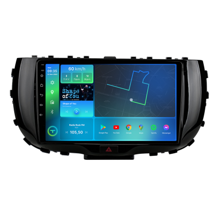 Штатна магнітола Torssen для Kia Soul 2019+ clima F98256 4G Carplay DSP - 1