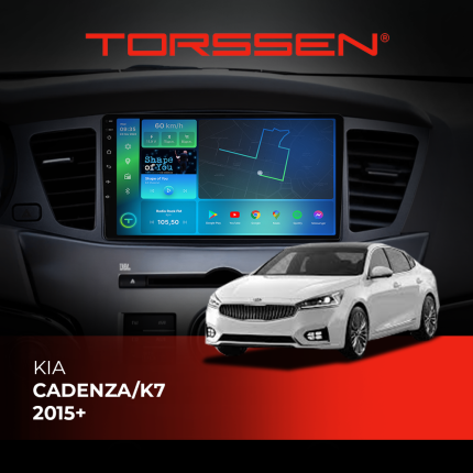 Штатна магнітола Torssen Kia Cadenza/K7 2015+