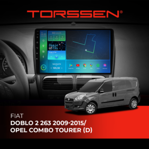 Штатна магнітола Torssen Fiat Doblo для авто