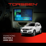 Штатна магнітола Torssen SsangYong Rexton 2 06-12