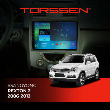Штатна магнітола Torssen SsangYong Rexton 2 06-12