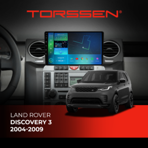 Штатна магнітола для авто Torssen Land Rover Discovery 3 04-09