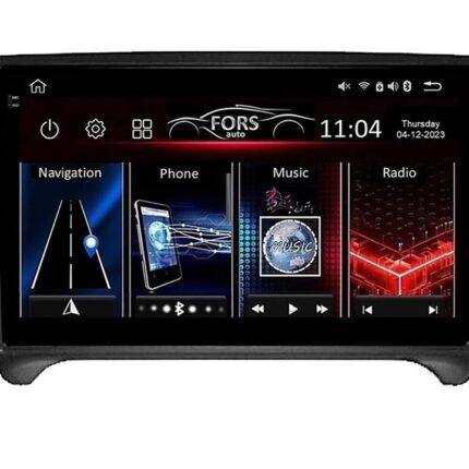 Статна магнітола Audi TT FORS auto FS 8 PRO MAX — глянцева панель з екраном