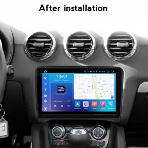Галерея деталей магнітоли Audi TT FORS auto FS 8 PRO MAX: сенсорний екран, Bluetooth, роз'єми