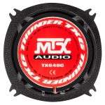 Коаксіальна акустика MTX TX640C — знімок 3, НЧ динамік з гумовим підвісом
