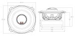 Коаксіальна акустика MTX TX640C — знімок 4, цифрова візуалізація динаміків