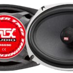 Коаксіальна акустика MTX TX669C у форматі 6x9 дюймів з класичним дизайном
