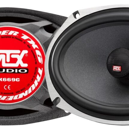 Коаксіальна акустика MTX TX669C у форматі 6x9 дюймів з класичним дизайном