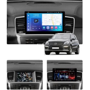 Головна Штатна магнітола FORS auto Mercedes Benz ML-Class з глянцевою панеллю та інтегрованим динаміком