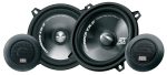 Компонентна акустика MTX TX250S у стандартній інсталяції з показом динаміків і мембран