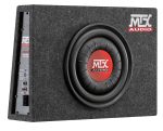 Активний сабвуфер MTX RTF10P на тлі