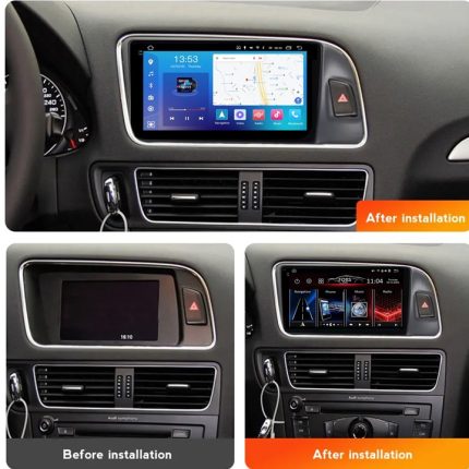 Штатна магнітола Audi Q5 FORS auto FS 2 PRO (2009-2018) - вигляд збоку