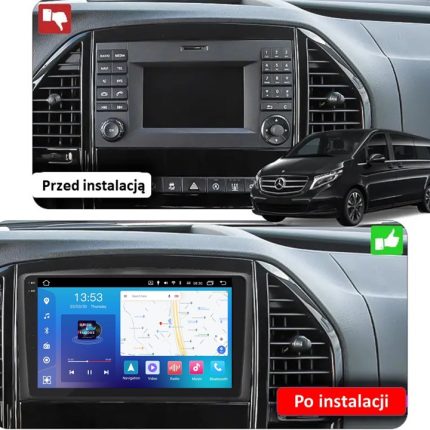 Інтерфейс штатної магнітоли FORS auto для Mercedes Vito