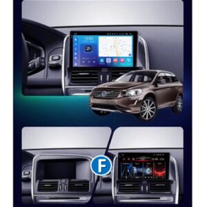Штатна магнітола Volvo XC60 FORS auto вигляд збоку