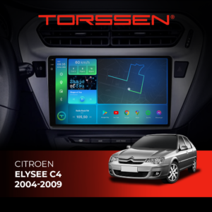 Штатна магнітола Torssen 2K для авто Citroen Elysee C4 04-09
