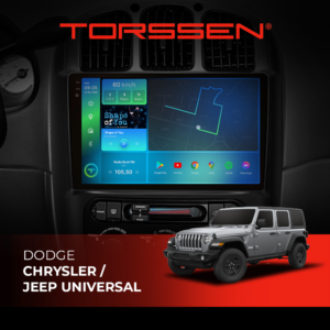 Штатна магнітола Torssen 2K Dodge/Chrysler/Jeep universal F106128 4G Carplay DSP
