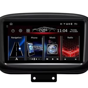 Штатна магнітола FORS auto Fiat 500X з екраном 9 дюймів