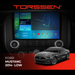 Штатна магнітола Torssen 2K Ford Mustang 2014 – low F9332 4G Carplay DSP