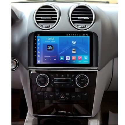 Штатна магнітола FORS.auto FS 1 LITE для Volvo S80 в інтер'єрі авто