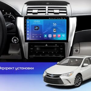 Штатна магнітола FORS.auto FS 1 LITE для Toyota Camry 2012-2014 - вигляд збоку