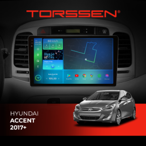 Штатна магнітола Torssen 2K Hyundai Accent 2017+ F96128 4G Carplay DSP