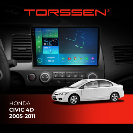 Штатна магнітола для Honda Civic 4D 2005-2011