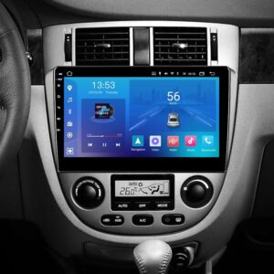 Штатна магнітола Chevrolet Lacetti FORS auto FS 1 LITE в інтер'єрі авто