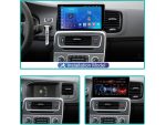 Штатна магнітола FORS.auto FS 1 LITE для Volvo S60 в інтер'єрі авто