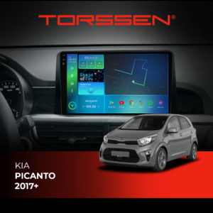 Штатна магнітола Torssen для Kia Picanto 2017+ з Carplay та 4G