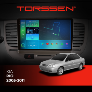 Штатна магнітола Torssen 2K для Kia Rio 05-11