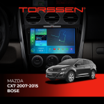 Штатна магнітола для авто Torssen 2K Mazda CX7 07-15