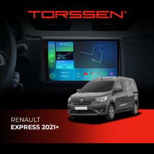 Штатна магнітола Torssen 2K Renault Express 2021+ - встановлення в авто