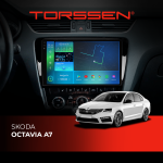 Штатна магнітола для авто Skoda Octavia A7 Torssen 2K