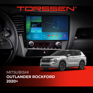 Штатна магнітола Torssen 2K Mitsubishi Outlander Rockford 20+