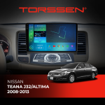 Штатна магнітола Torssen 2K для авто Nissan Teana/Altima