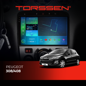 Штатна магнітола Torssen 2K для Peugeot 308/408 FL9