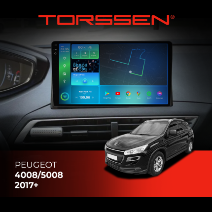 Магнітола для авто Peugeot 4008/5008 Torssen 2K