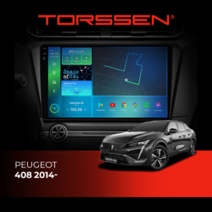 Штатна магнітола Torssen 2K Peugeot 408 14- з Carplay та Android Auto