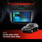 Штатна магнітола для авто Seat Altea/Toledo