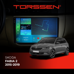 Штатна магнітола Torssen 2K Skoda Fabia 2 2015-2019