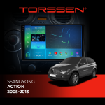 Штатна магнітола для авто SsangYong Action 05-13