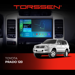 Штатна магнітола для авто Torssen 2K Toyota Prado 120 F96128 4G Carplay DSP