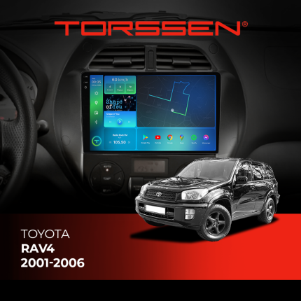Штатна магнітола для авто Torssen 2K Toyota Rav4