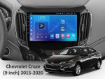 Штатна магнітола FORS.auto FS 1 LITE для Chevrolet Cruze (2015-2020) - задня панель