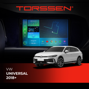 Штатна магнітола Torssen 2K VW Universal 18+ F96128 4G Carplay DSP