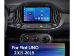 Штатна магнітола Fiat Uno FORS auto FS 1 LITE в інтер'єрі