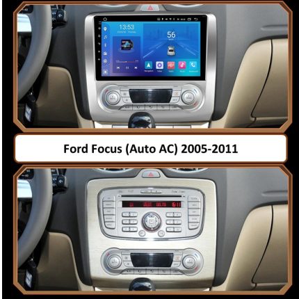 Штатна магнітола Ford Focus 2005-2011 FORS.auto FS 1 LITE в інтер'єрі авто