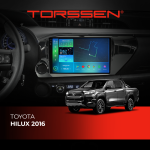 Штатна магнітола Torssen 2K Toyota Hilux для Toyota Hilux