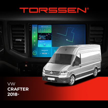 Штатна магнітола Torssen 2K VW Crafter 2018- F10332 4G Carplay DSP