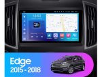 Штатна магнітола Ford Edge FORS auto - вигляд збоку